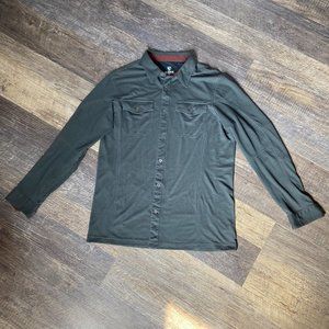 Kuhl Men's Long Sleeve Shirt Dark Gray